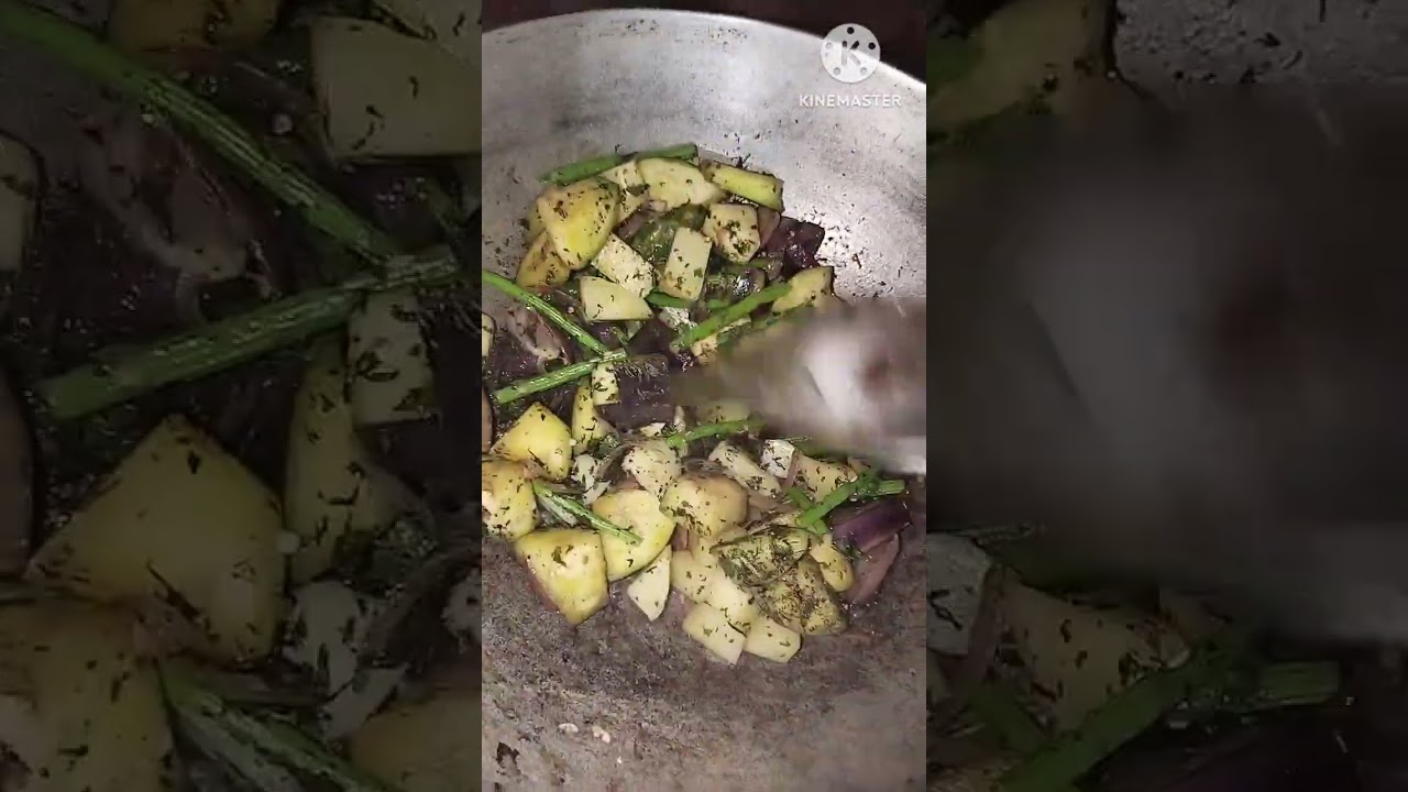 neem diye aloo beguner recipe