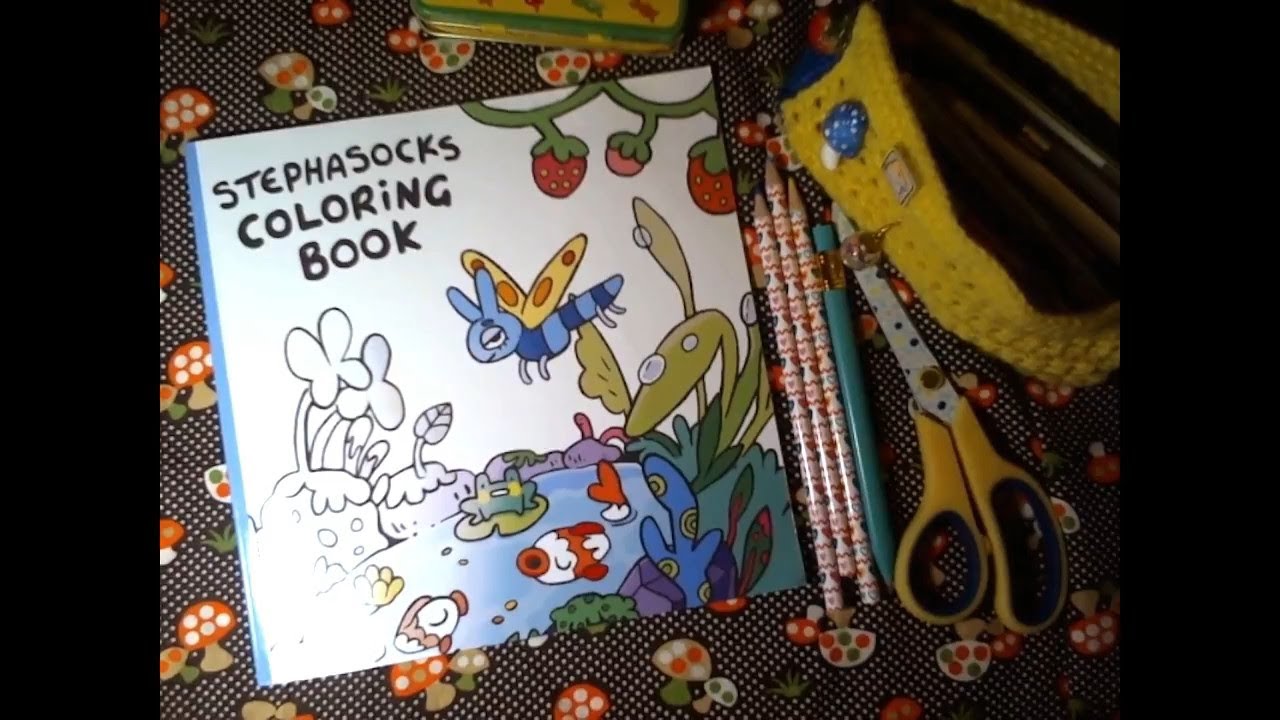 The Stephasocks Coloring Book | Flip Through