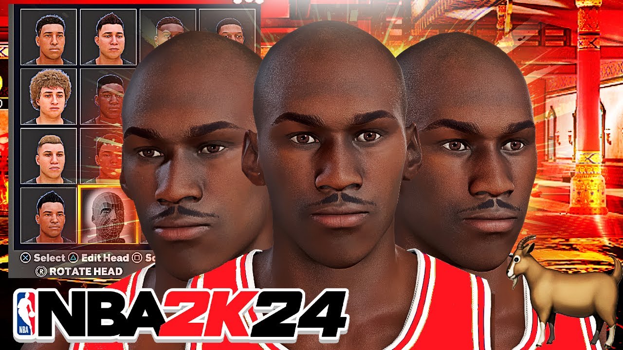 BEST MICHAEL JORDAN FACE CREATION ON NBA 2K24! *MOST ACCURATE* 🐐