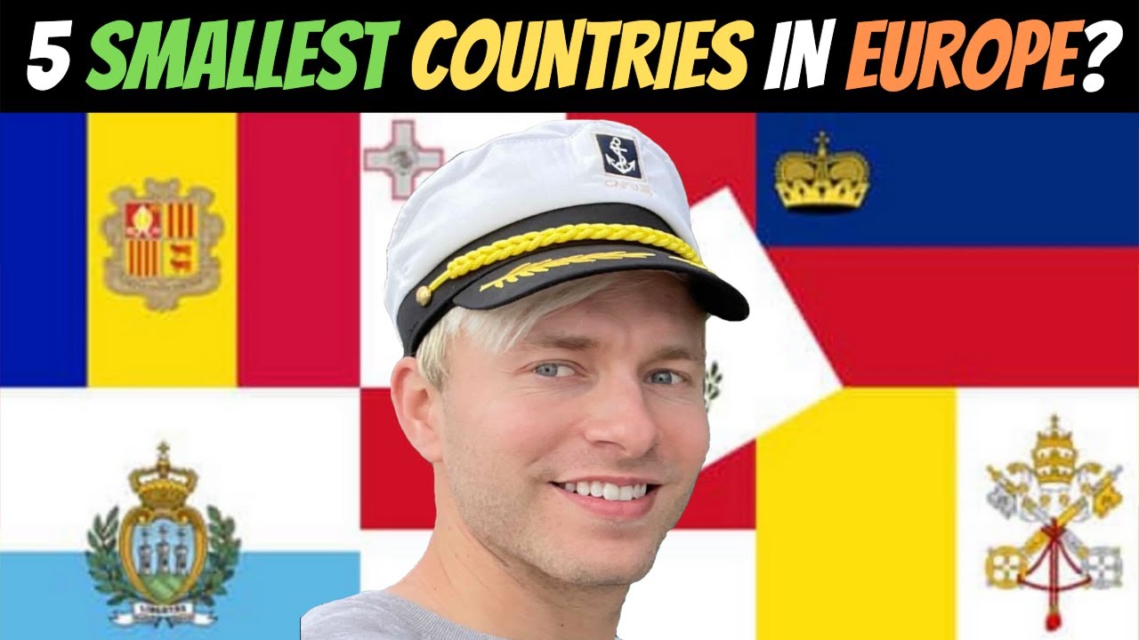 The 5 SMALLEST Countries in EUROPE?