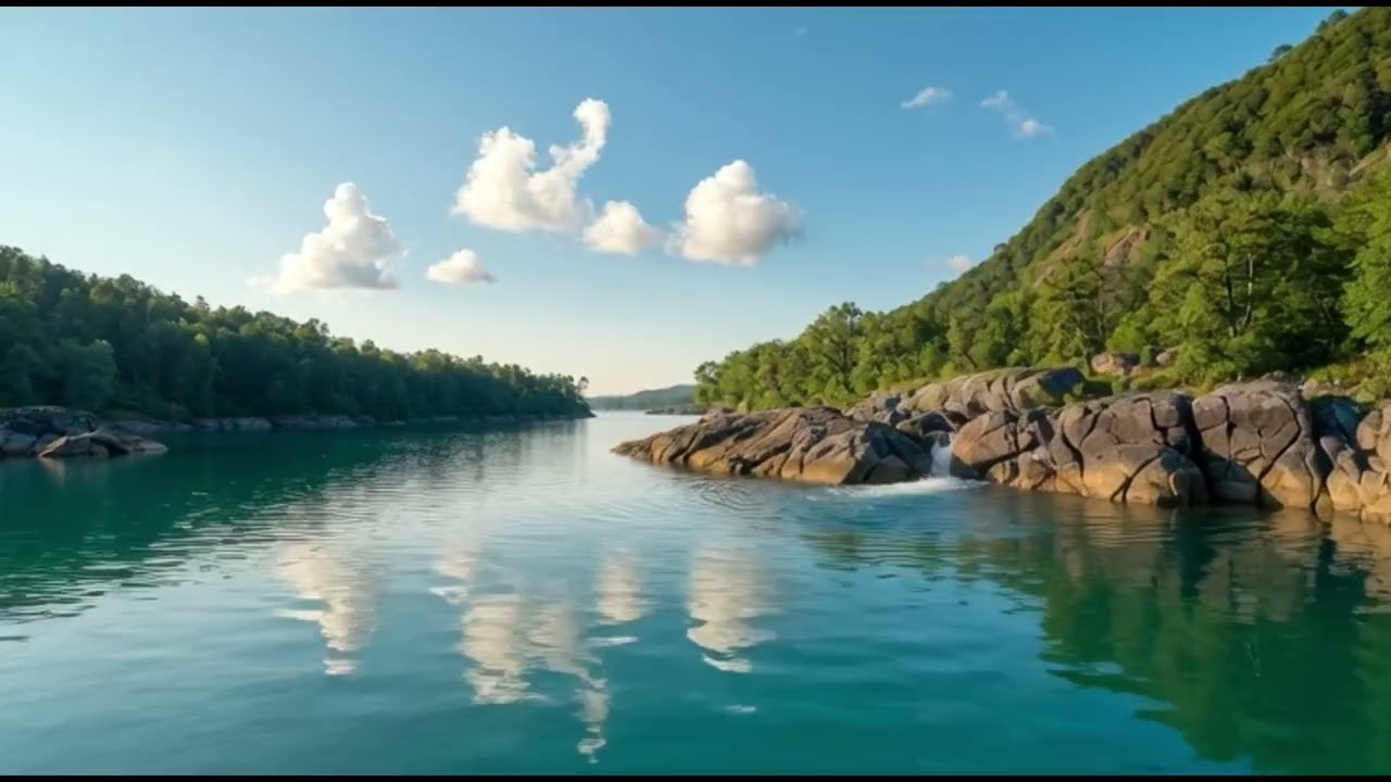 Relaxing Mountain Nature Sounds 🌿 Alpine Valley Ambience for Sleep & Study | Tanger Channel 🏕️