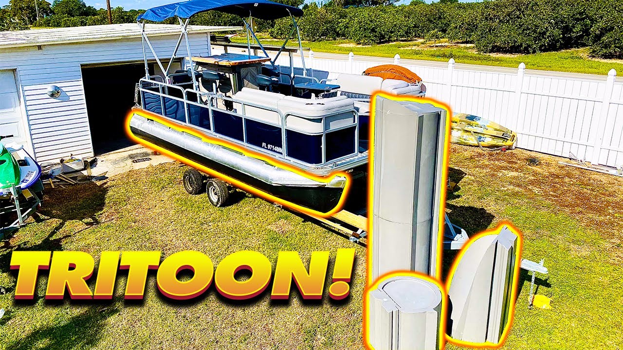 Installing a 3rd Pontoon on my Boat. Works Amazing! -Episode 12