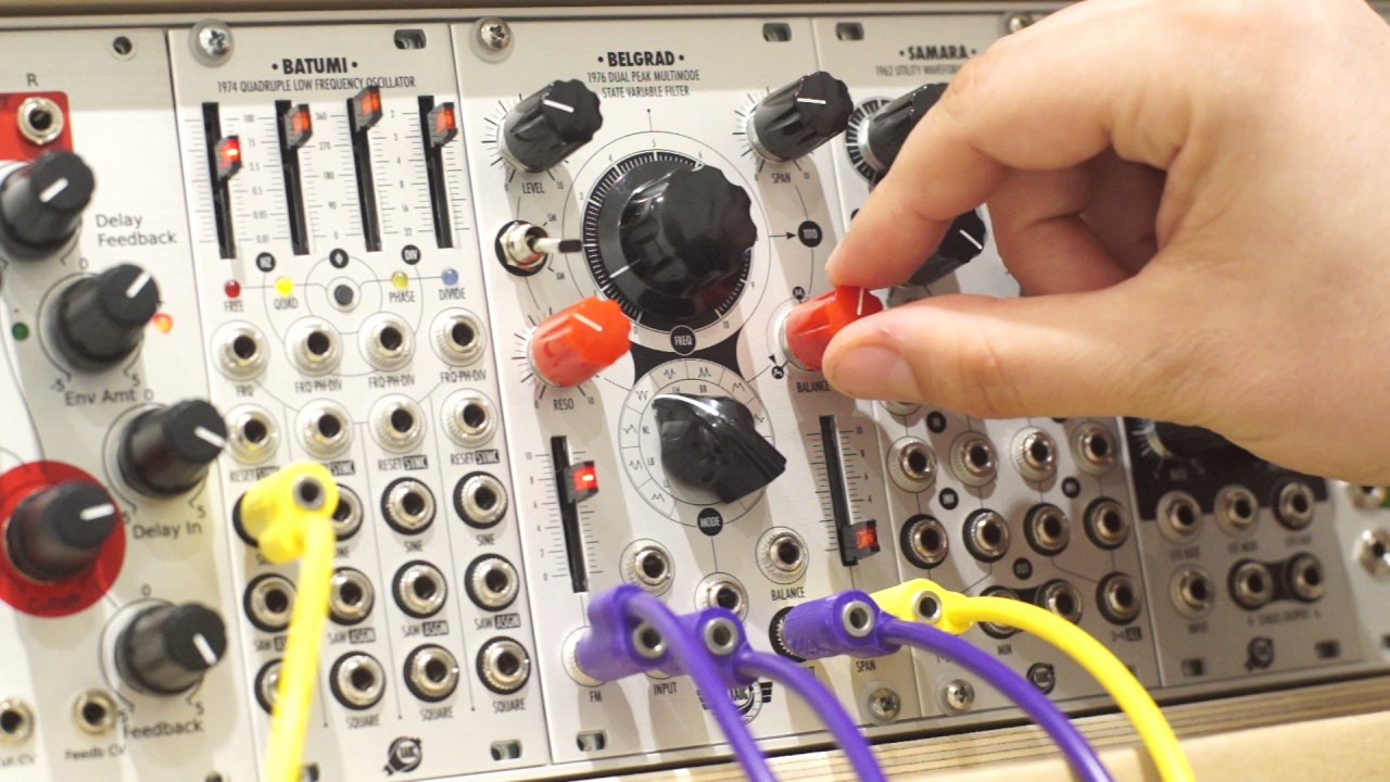 XAOC DEVICES BELGRAD eurorack vcf