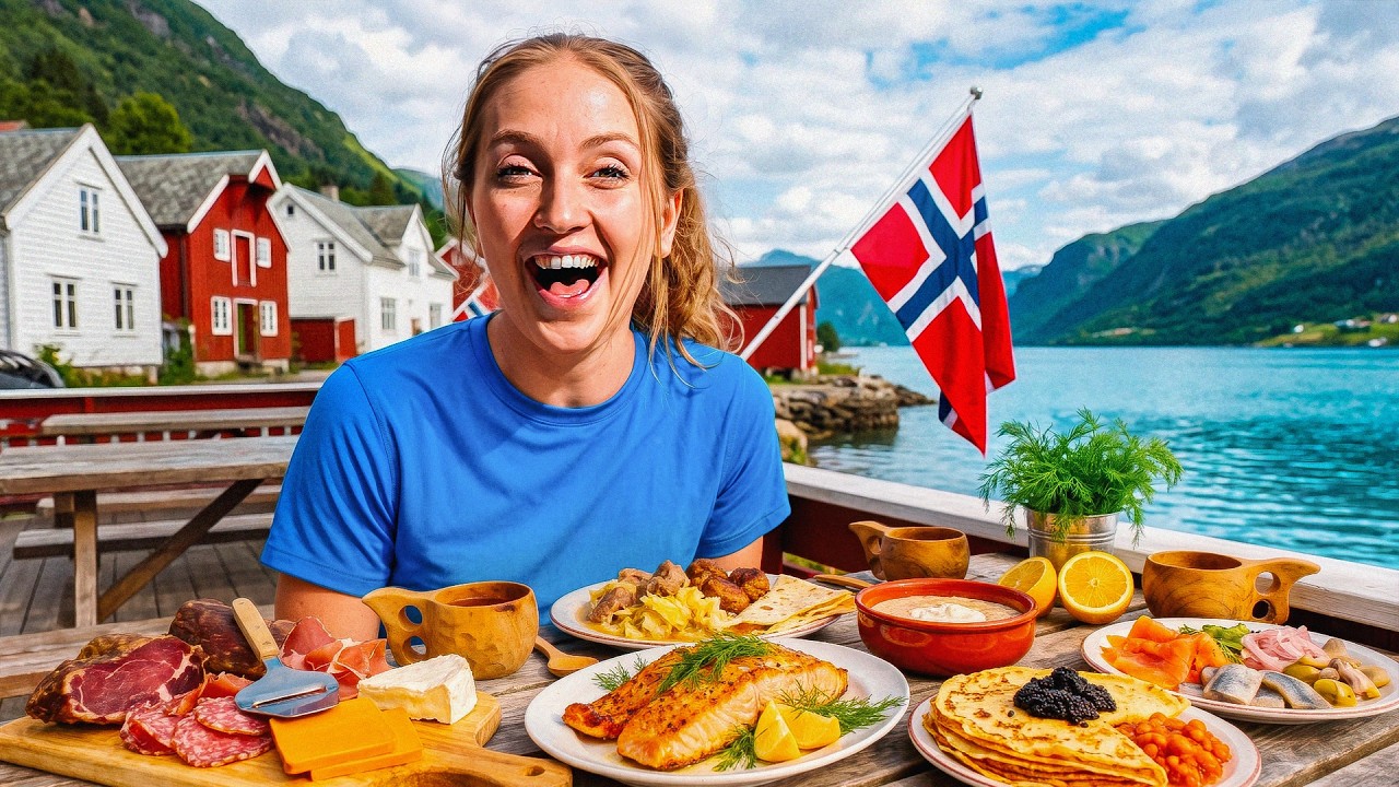 First Time Trying Norwegian Food in Oslo