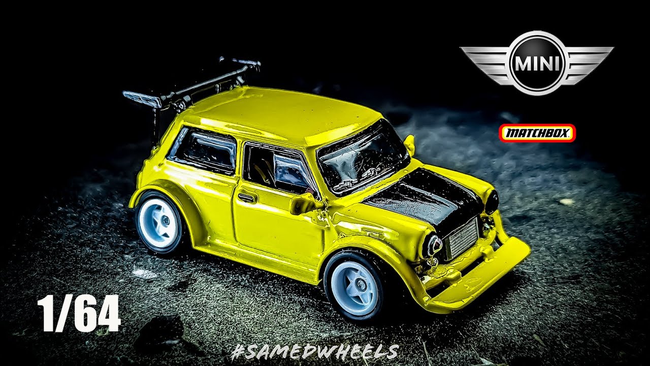 🔥Custom Matchbox Morris Mini Cooper Racing 1/64 🔥