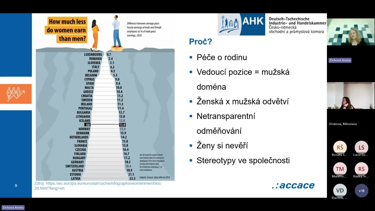 Accace Legal: Rovné odměňování