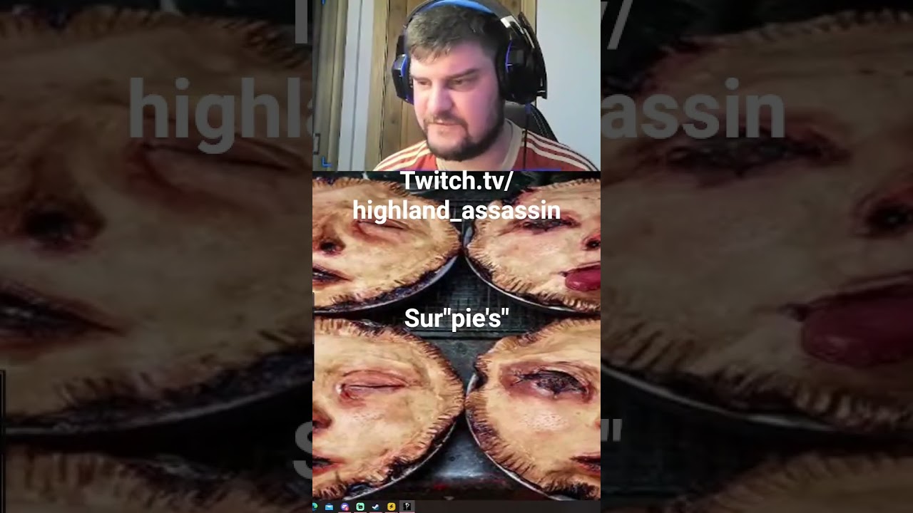 who ate all the pies? #gaming #twitch #horror #funny #scottish #streamer #subgoal