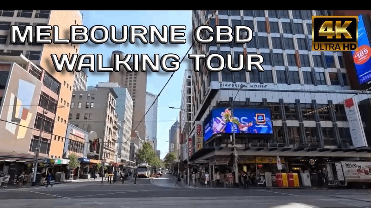 Melbourne CBD Walking Tour || Melbourne City Walking Tour || #4k #2023