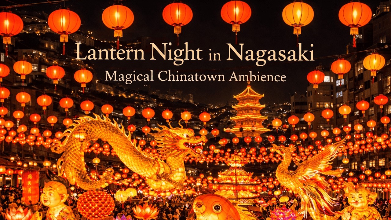 Lantern Night in Nagasaki | Magical Chinatown Ambience