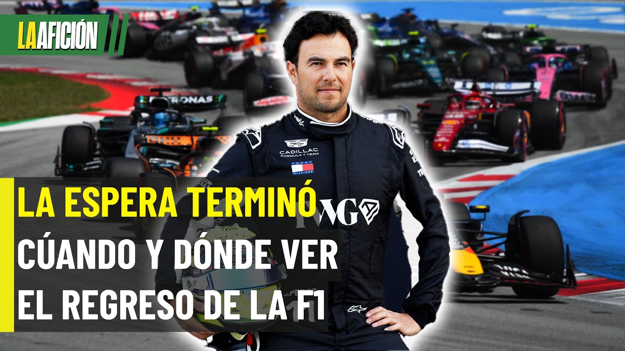 D&oacute;nde ver el Gran Premio de Australia 2026 y el regreso de 'Checo' en vivo y horarios