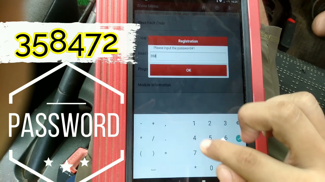 P1614- suzuki swift // Immobilizer unlock// SWIFT // Launch X431 pro//ECU unlock