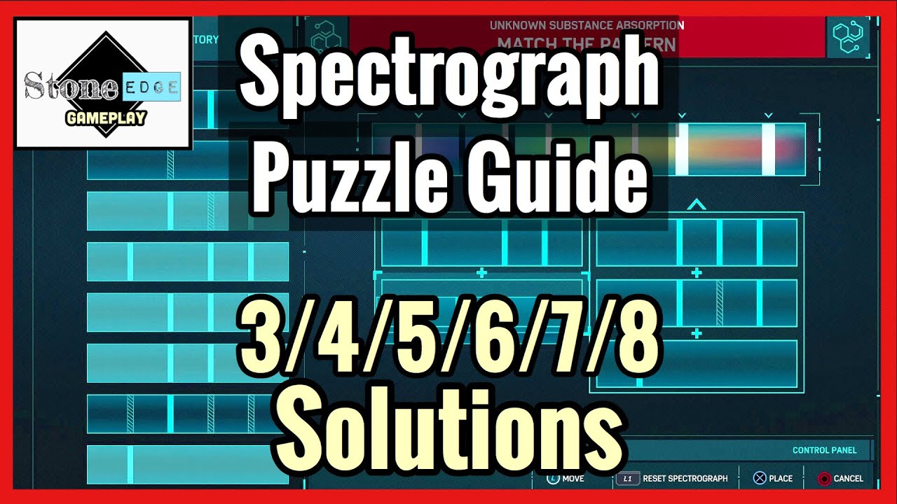 Spectrograph Octavius Industries Puzzles 6/7/8 Solutions/Guide [Spider-man PS4]