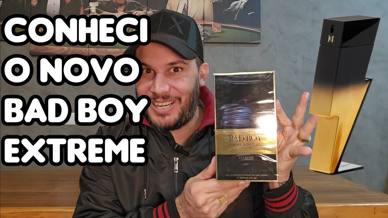 CONHECI O NOVO BAD BOY EXTREME DE CAROLINA HERRERA E FALO A REAL SOBRE O QUE ACHEI