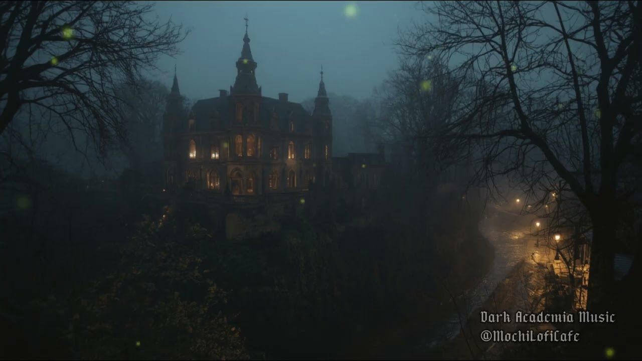 Ashes of Autumn Hill | Dark Academia Music for Study, Writing & Readhing | Melancholic Piano
