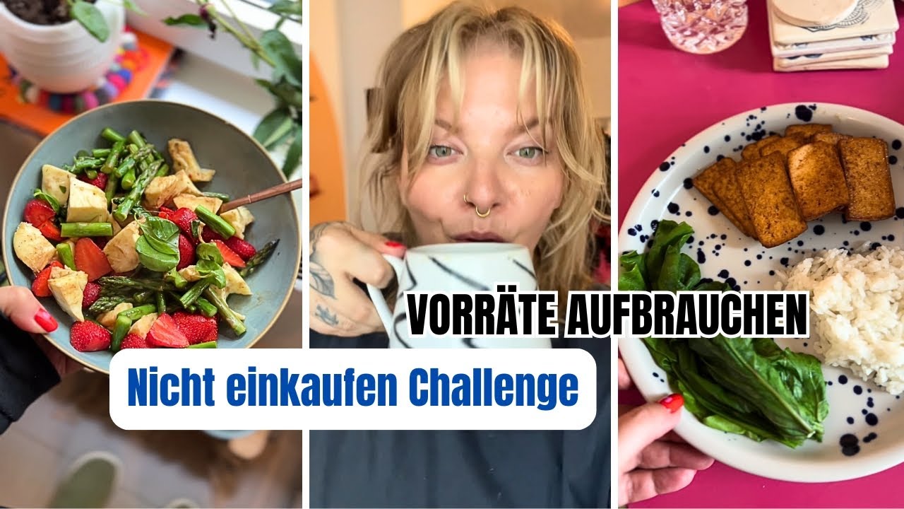 Vorräte aufbrauchen + nicht einkaufen (Resteverwertung) - Aufbrauchchallenge