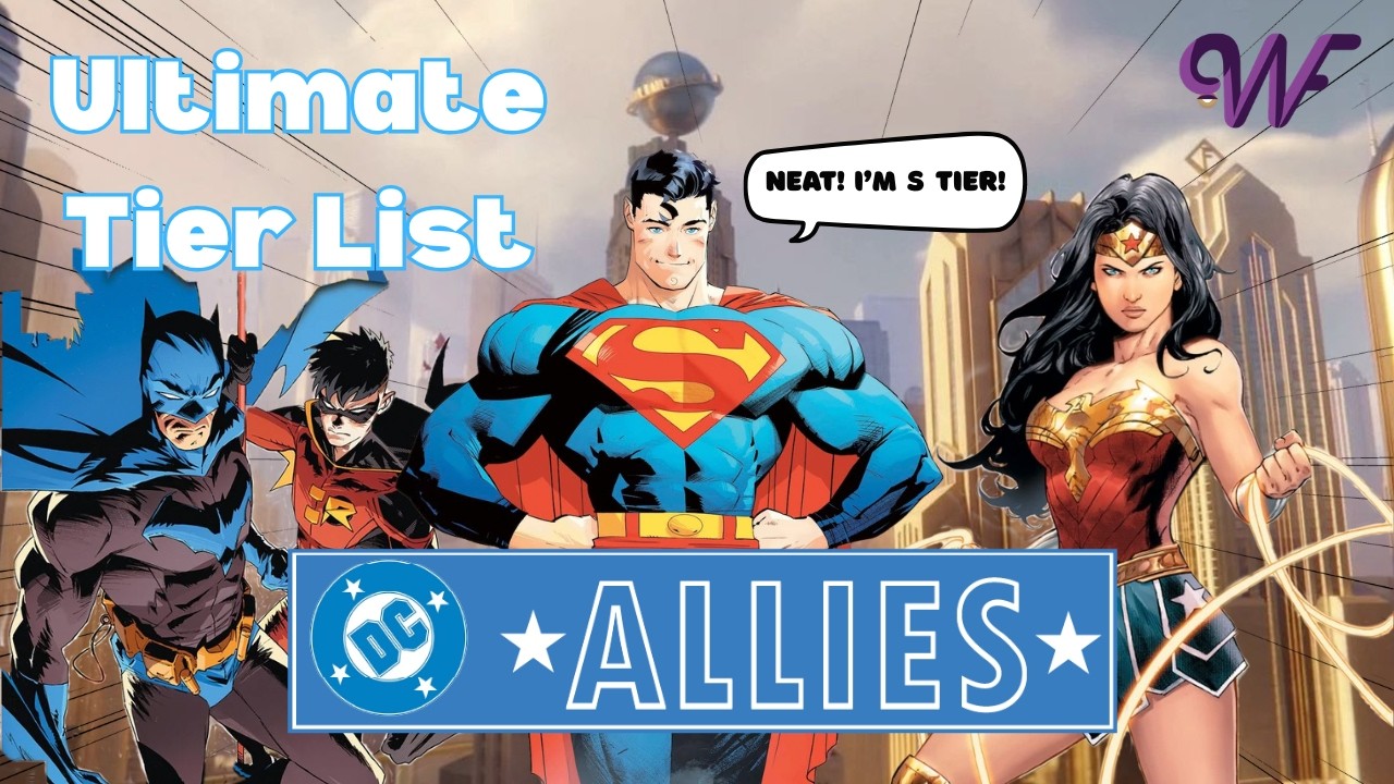 All the Heroes in DC ALLIES - Role & Abilities Discussion
