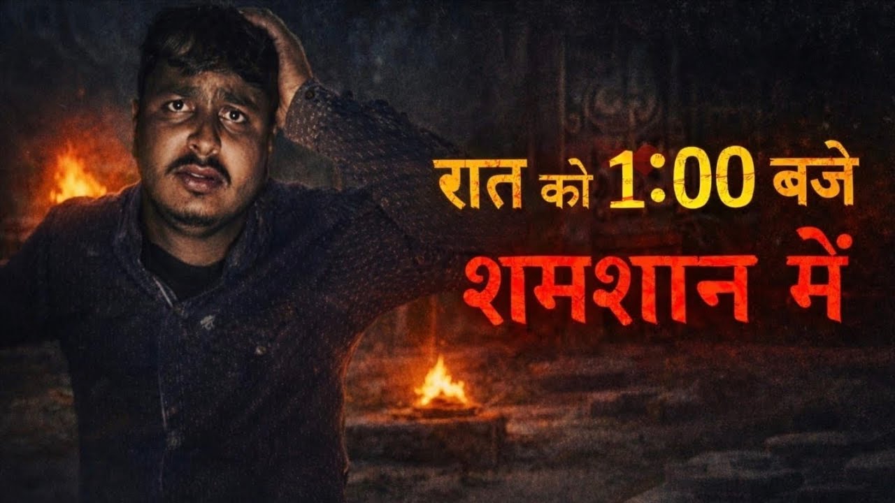 रात 01:00 बजे श्मशान में !! Rat 1 baje shamshan me 