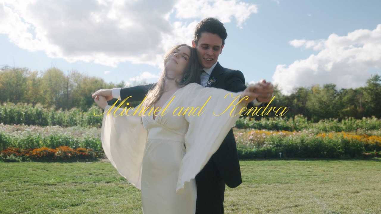 An Intimate Fall Wedding in a Flower Garden | Michael & Kendra