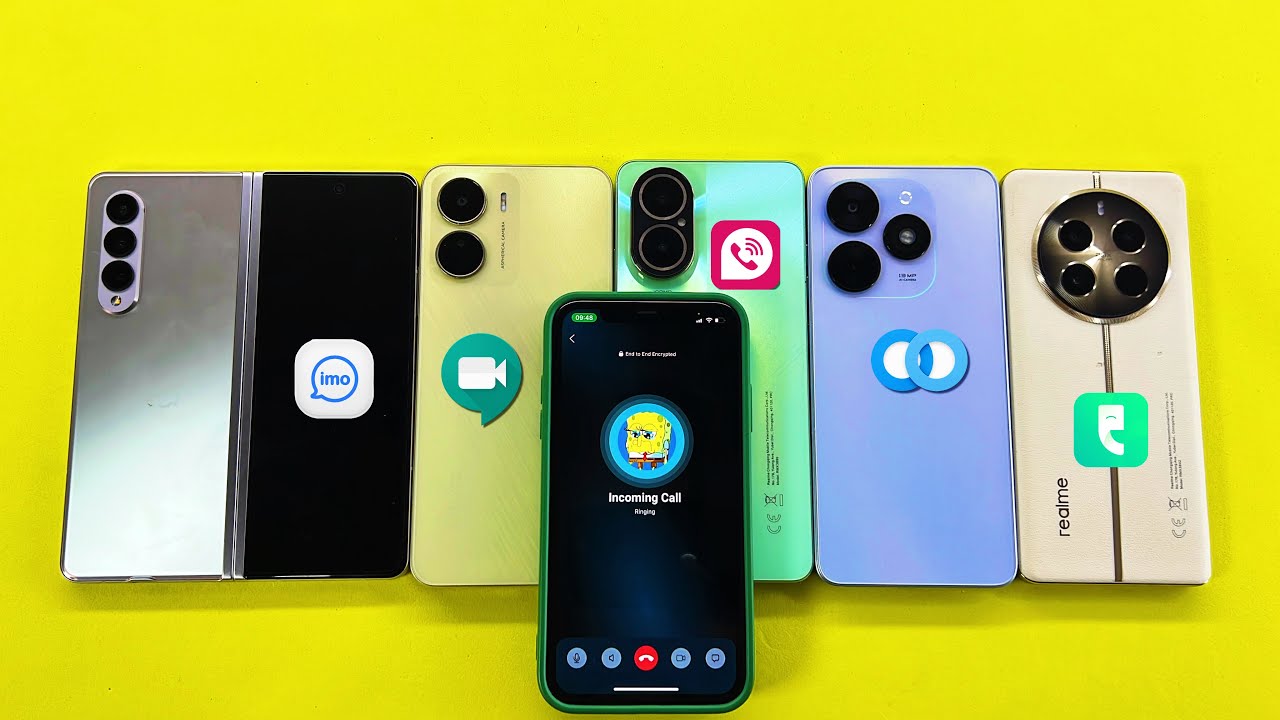 Samsung Z Fold, Vivo, Realme, TECNO Incoming Call / Outgoing Call iPhone 11 / MEET, IMO, Comera
