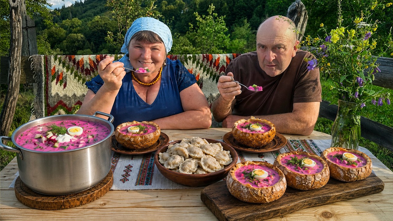 A Nostalgic Day in the Village | Restoring Our Family House & Baking Bread Bowls