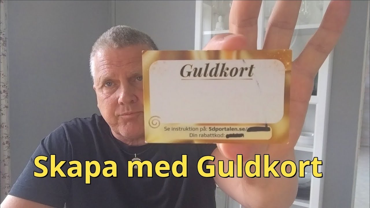 Guldkort för effektiv manifestering