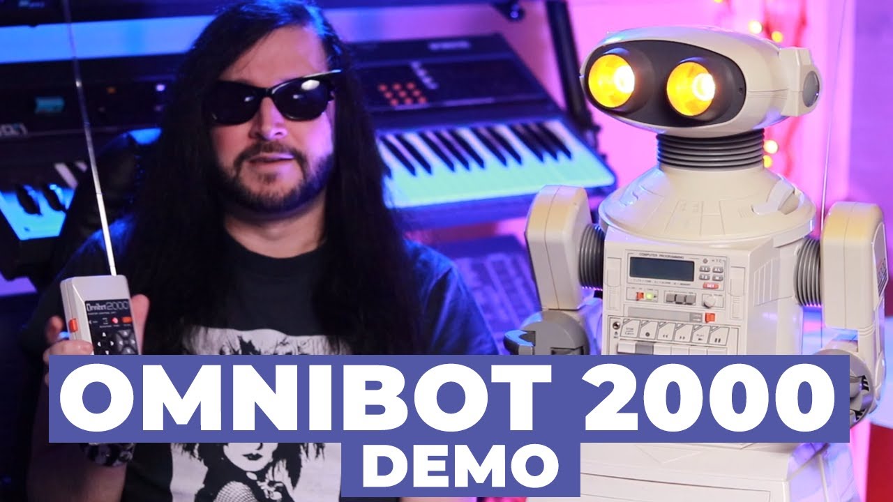 Ultimate 80's Toy Omnibot 2000 Demo