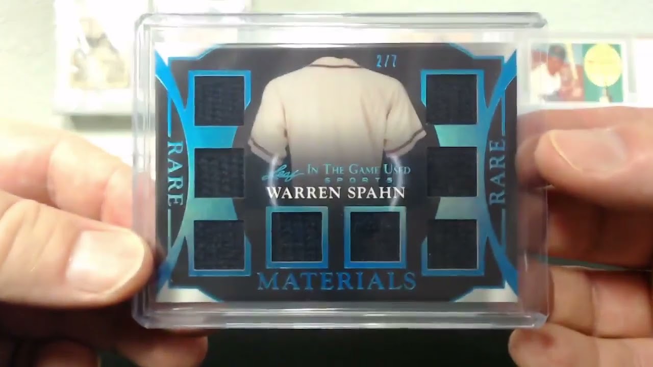 2025 Leaf In The Game Used Sports 2-Box (#3) Break #1963