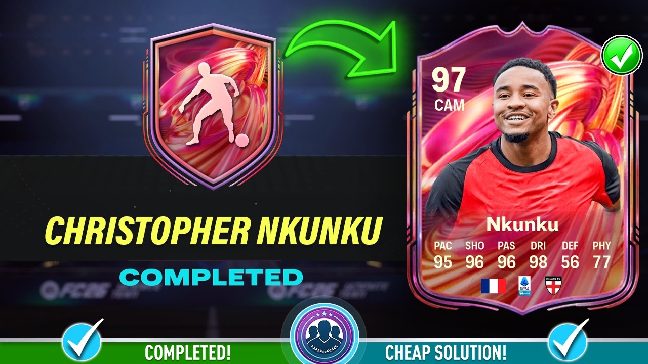 Решение SBC 97 FUTTIES Кристофера Нкунку &mdash; Дешевый способ и советы &mdash; FC 26