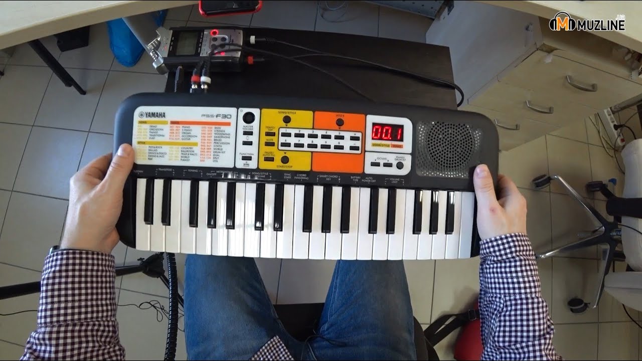 Синтезатор YAMAHA PSS-F30 Обзор/Демонстрация/Функционал/Overview/Инструкция/Functional