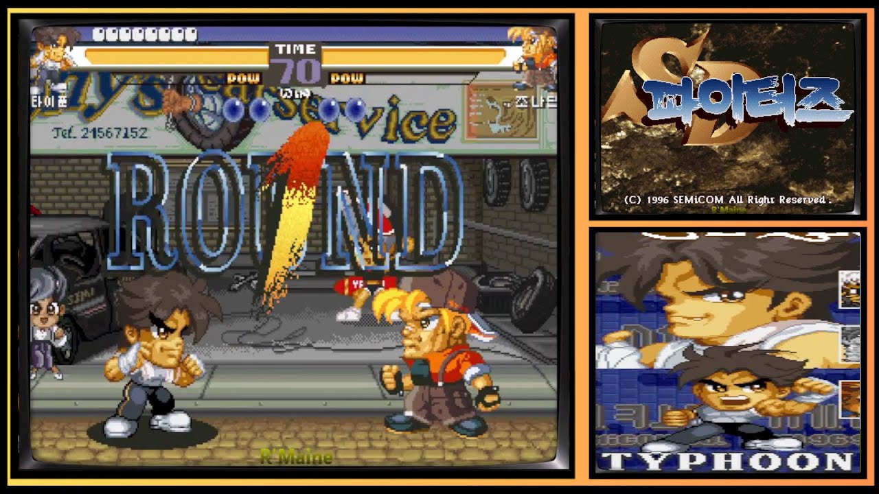 SD FIGHTERS - 【 ARCADE - 1996 】- 💥TYPHOON💥 GAMEPLAY COMPLETA