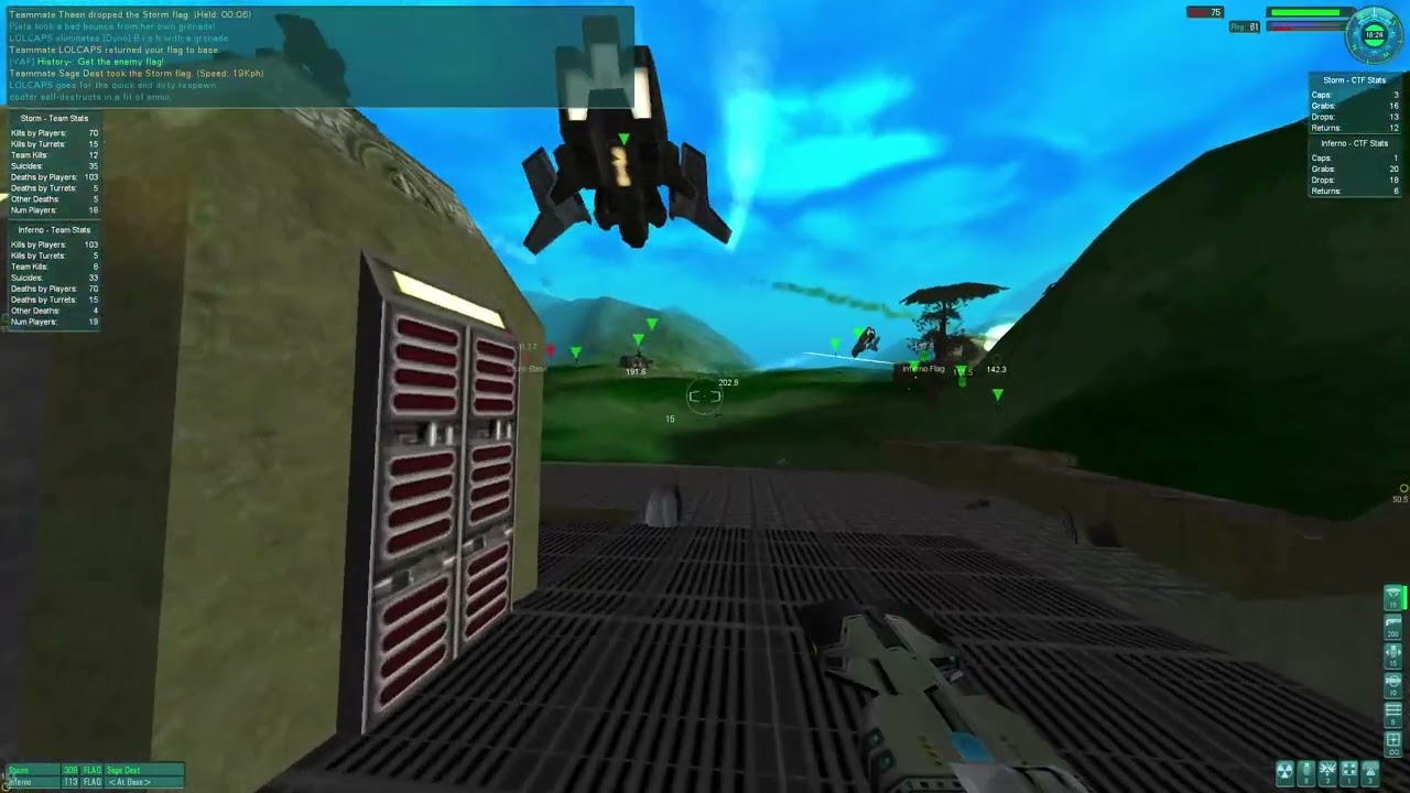 KY1MH Danno | BlueMoon, Horde | 38 warriors | 2024/12/15 | Demo#15519 | Tribes2