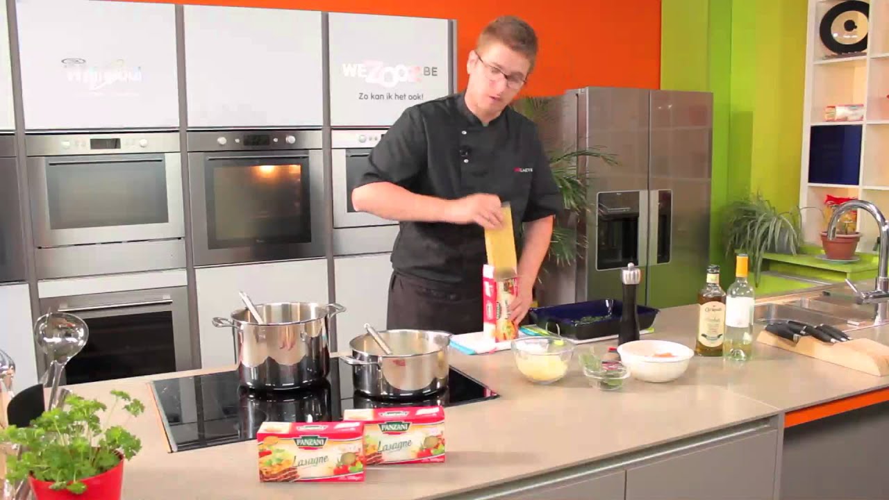 Pasta recept : lazagne met zalm - Panzani