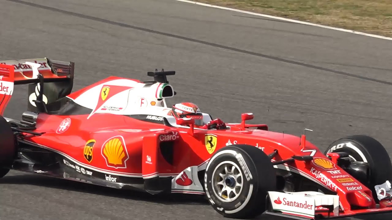 F1 2016 - Ferrari SF16 H Pure Sound (Paddock View - Barcelona Tests)