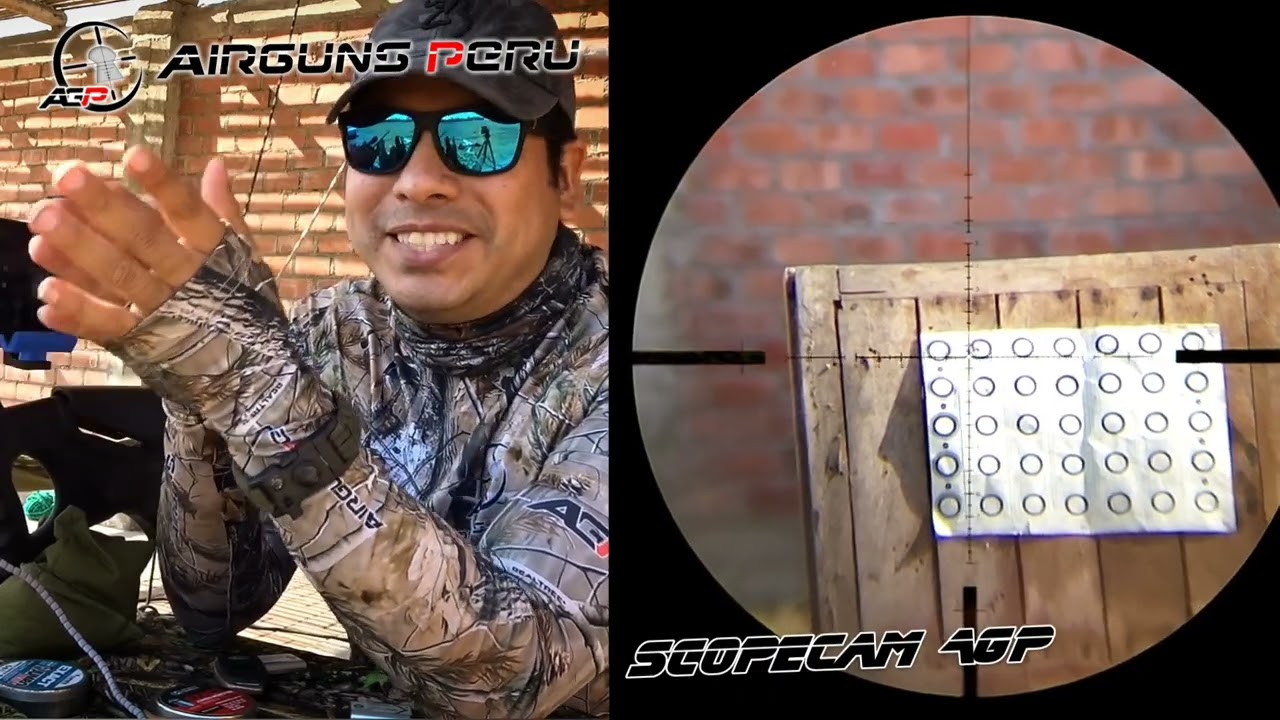 Probando la Hatsan Nova Star 5.5 a 30m y 80m @AirgunsPeru  @HatsanARMS