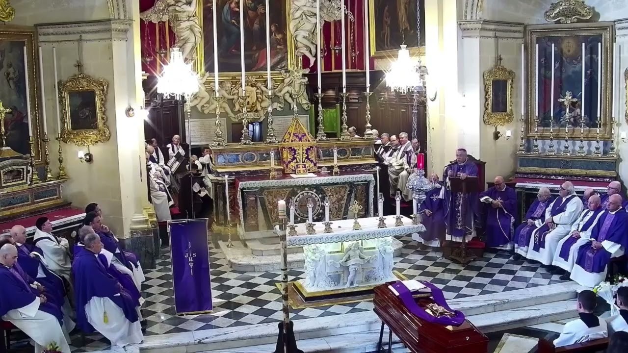 Omelija fil-Funeral ta' Mons. Achille Cauchi, 16.02.2026