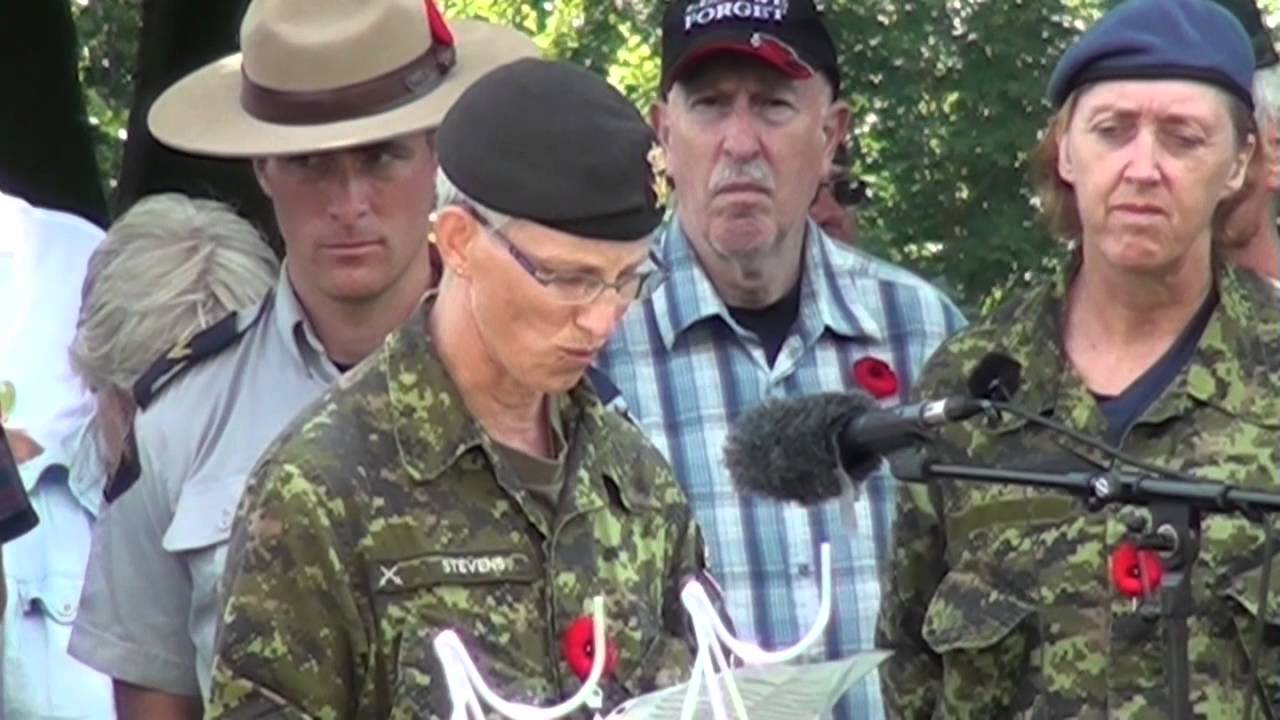 Vierdaagse Nijmegen 2015 Memorial on the Canadian War  Cemetery