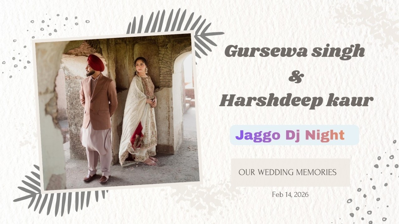 Gursewak singh & Harshdeep kaur.     Jaago dj. Night      by.   G media live      9803601474
