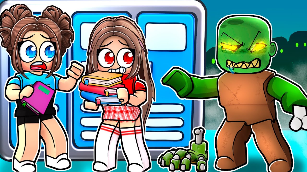 Мы сбежали из истории FIELD TRIP Z в Roblox!!