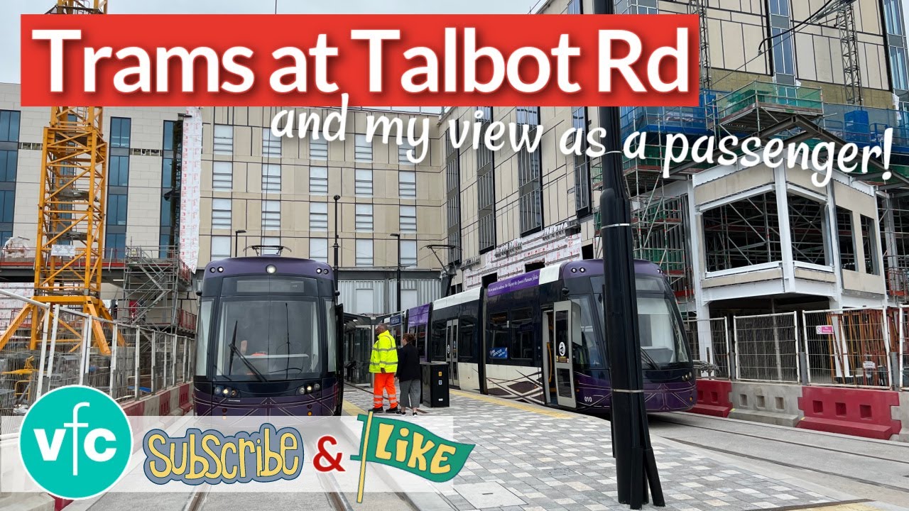 Тестирование Тестирование 🚡 Я еду на новом трамвае Talbot Road в Блэкпуле! 🚡