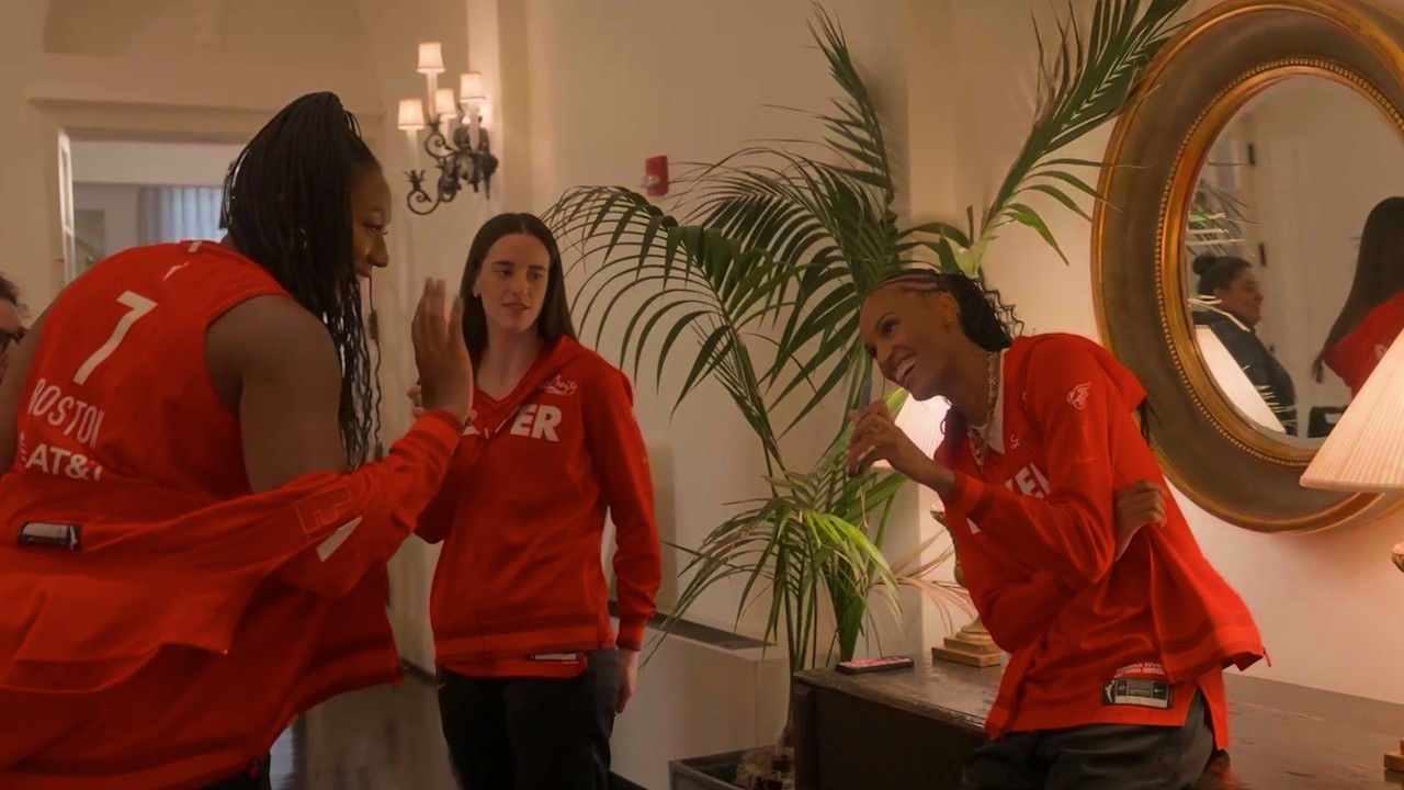BTS Sports Illustrated Cover Shoot | Caitlin Clark, Kelsey Mitchell, DeWanna Bonner & Aliyah Boston