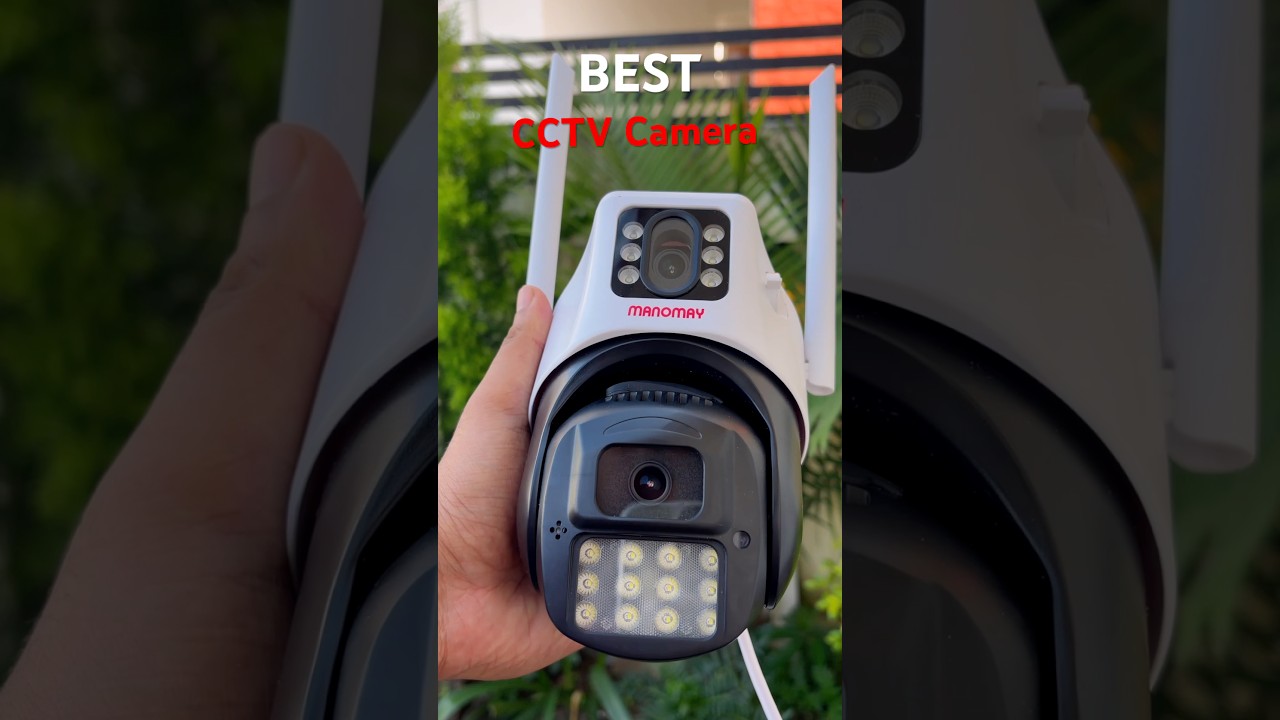 Best 4G CCTV Camera Without WiFi! 🔥 | MANOMAY Dual Lens Security Camera