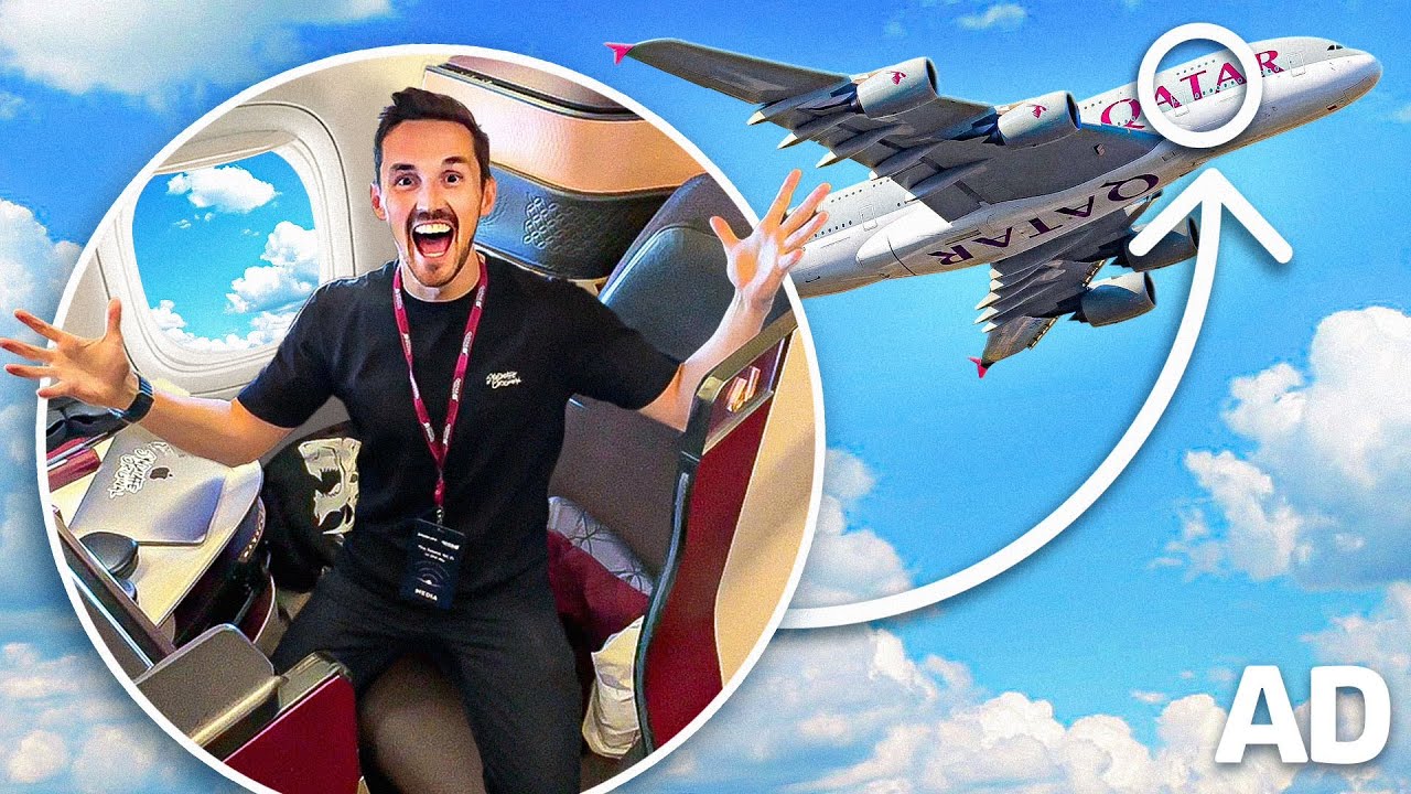 Travelling in Luxury to Create Internet History! ✈️ #AD
