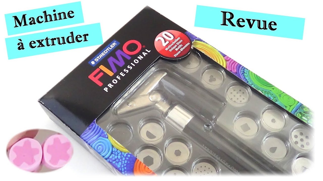{Revue} Machine à extruder de FIMO professional