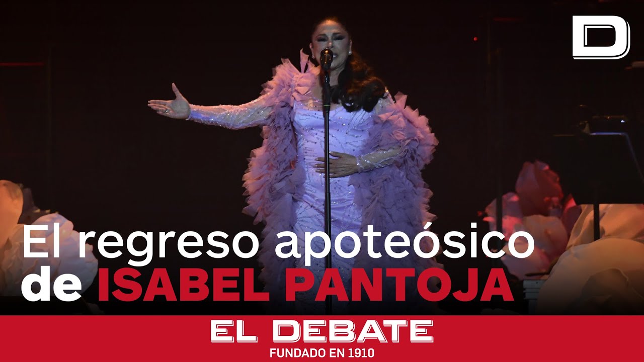 Isabel Pantoja llenó el Wizink Center de Madrid en un regreso apoteósico