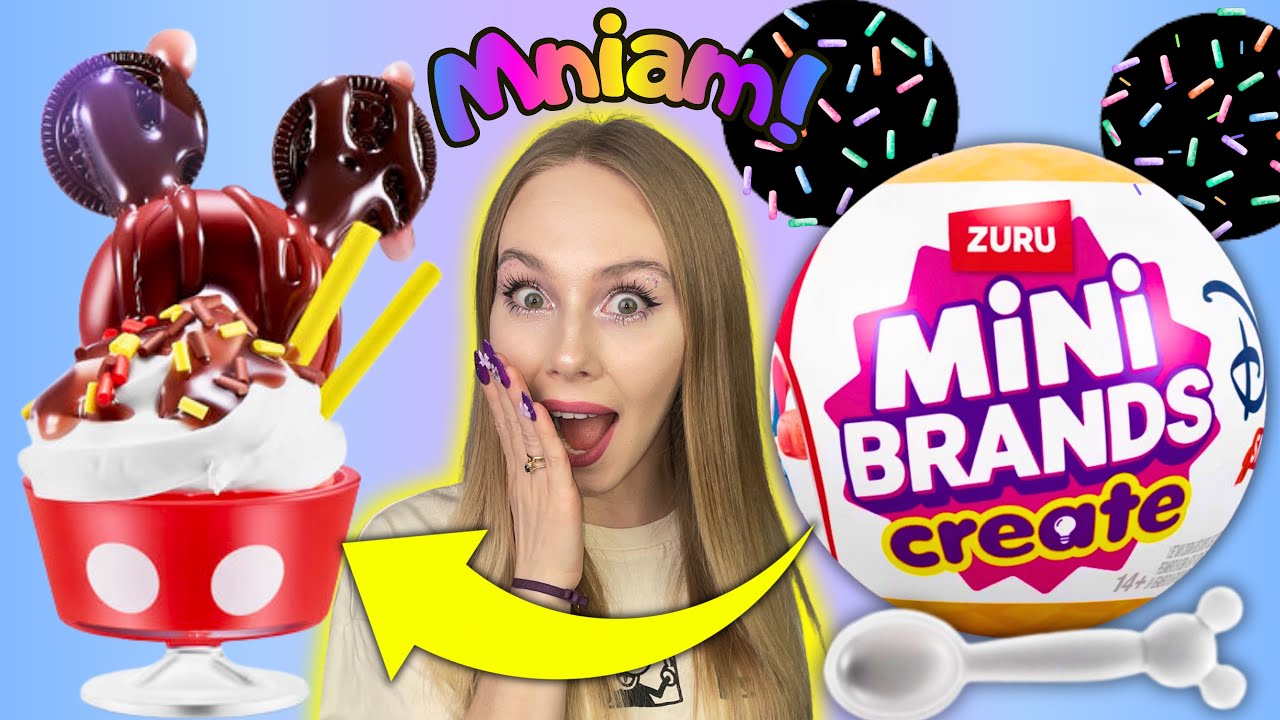 Mini desery Disney 🍩 | Mini brands | Disney Snacks | Pattje