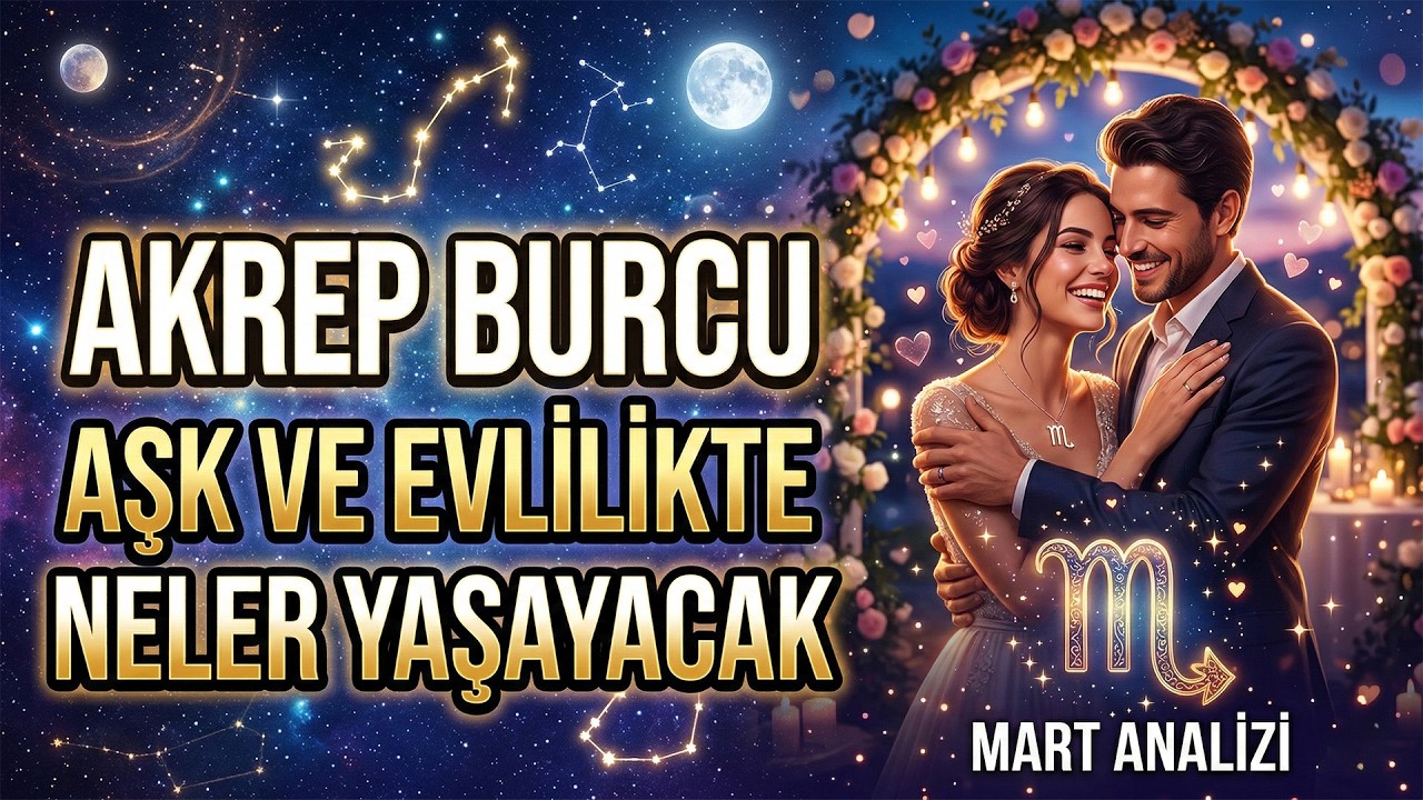 Akrep Burcu Aylık Analiz - Aşk Ve Evlilik