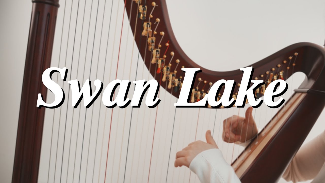 Tchaikovsky - Swan Lake - Relaxing Harp Cover With Sheet Music