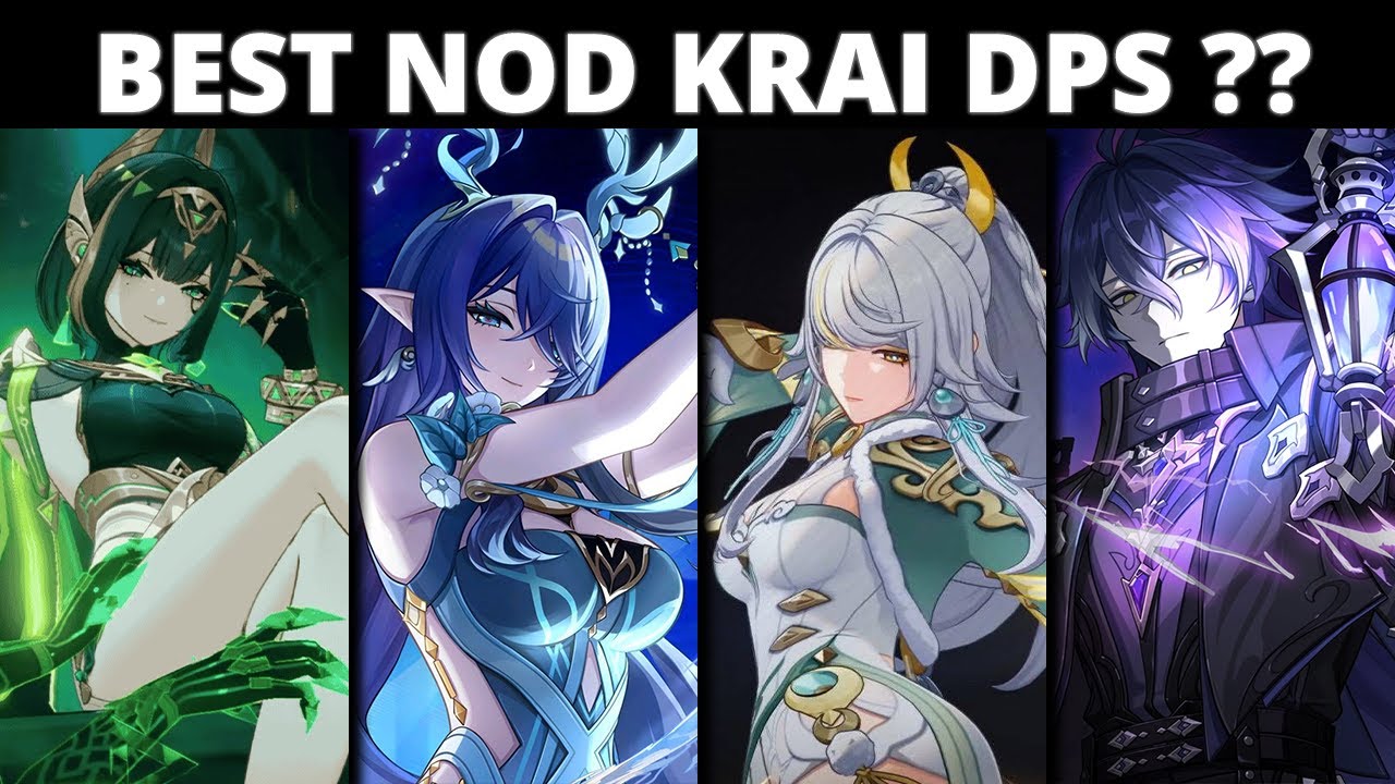 Zibai vs Flins vs Nefer!! Who is the Best Nod-Krai DPS? (Genshin Impact)