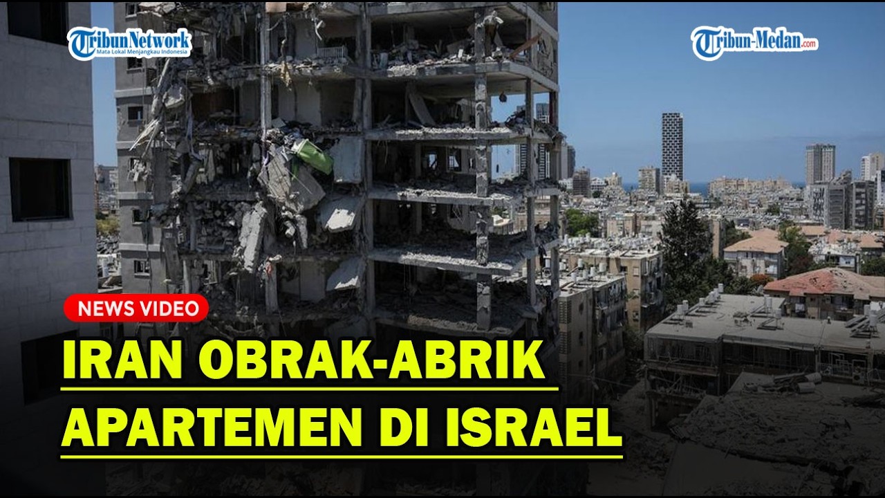 PENAMPAKAN IRAN Obrak-abrik Apartemen di Israel❓