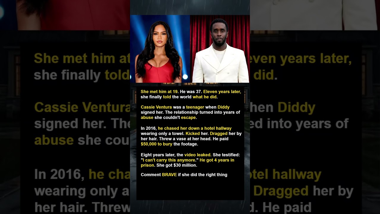 The Video Diddy Tried to Bury: How Cassie Ventura Got Justice